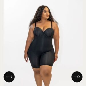 Seamless Lifting Shaper-BLACK size 2x